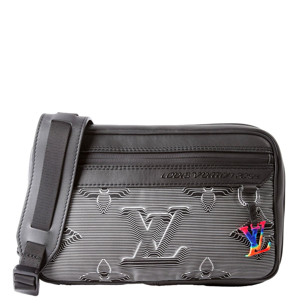 Louis Vuitton Expandable Messenger Capsule 2054 Calfskin Black/White