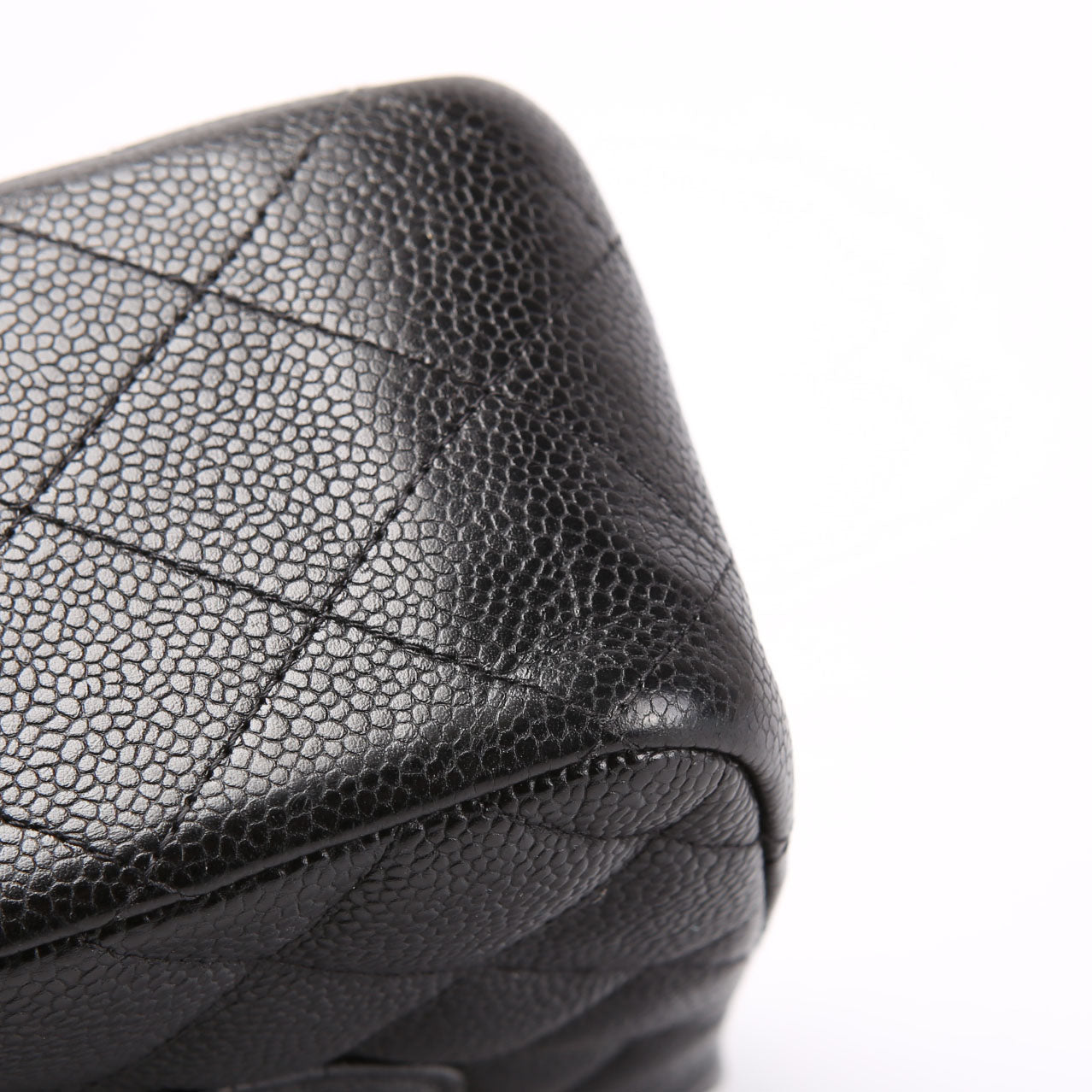Chanel Classic Flap Jumbo Caviar 17-20M Black