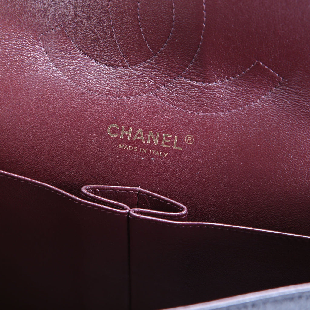 Chanel Classic Flap Jumbo Caviar 17-20M Black