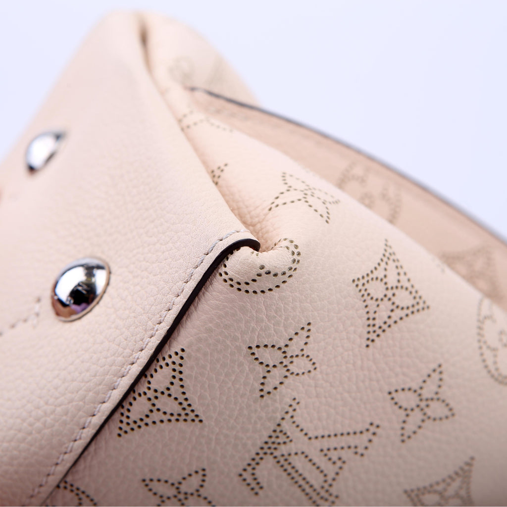 Louis Vuitton Muria Bucket Mahina Cream/Brown
