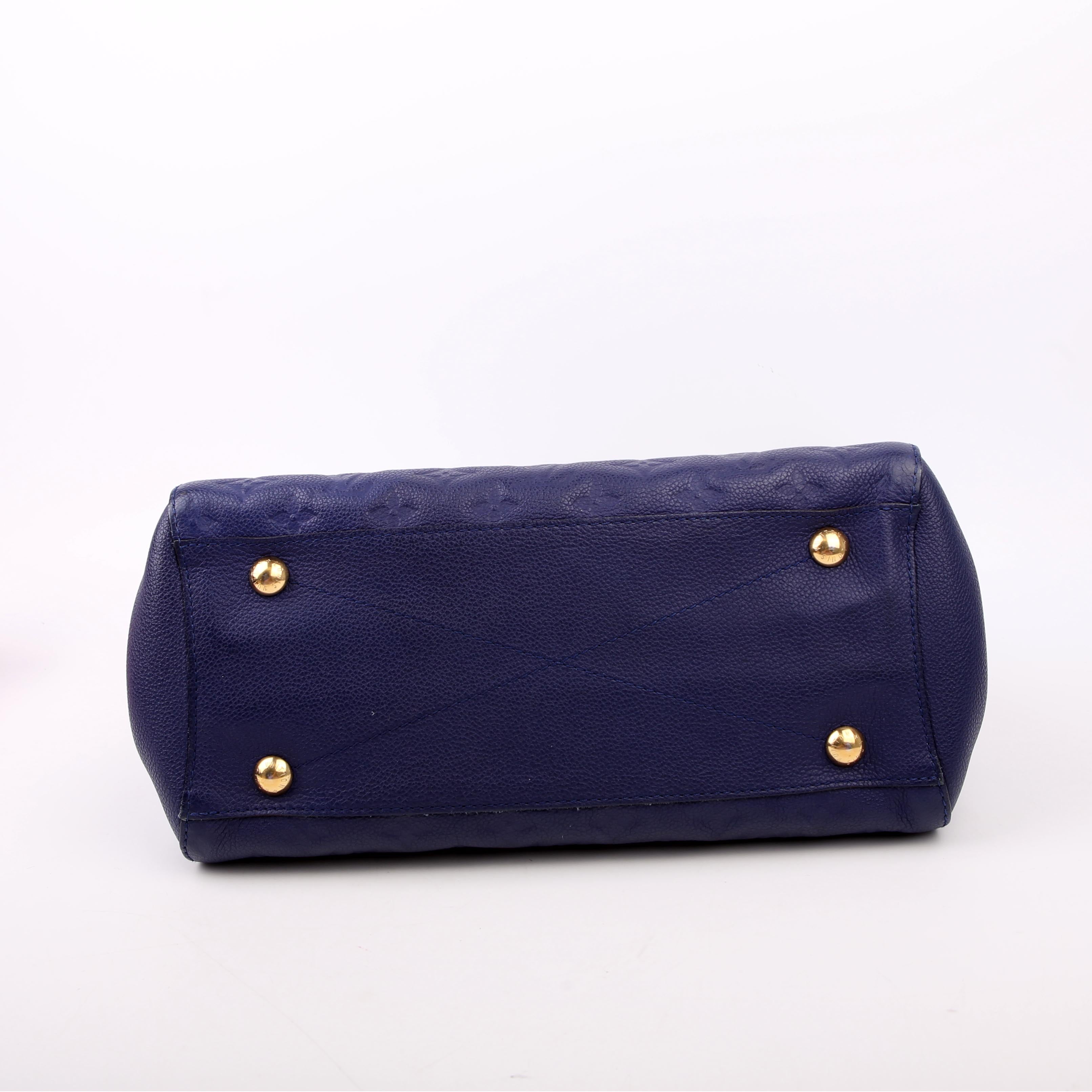 Louis Vuitton Montaigne MM Empreinte Blue