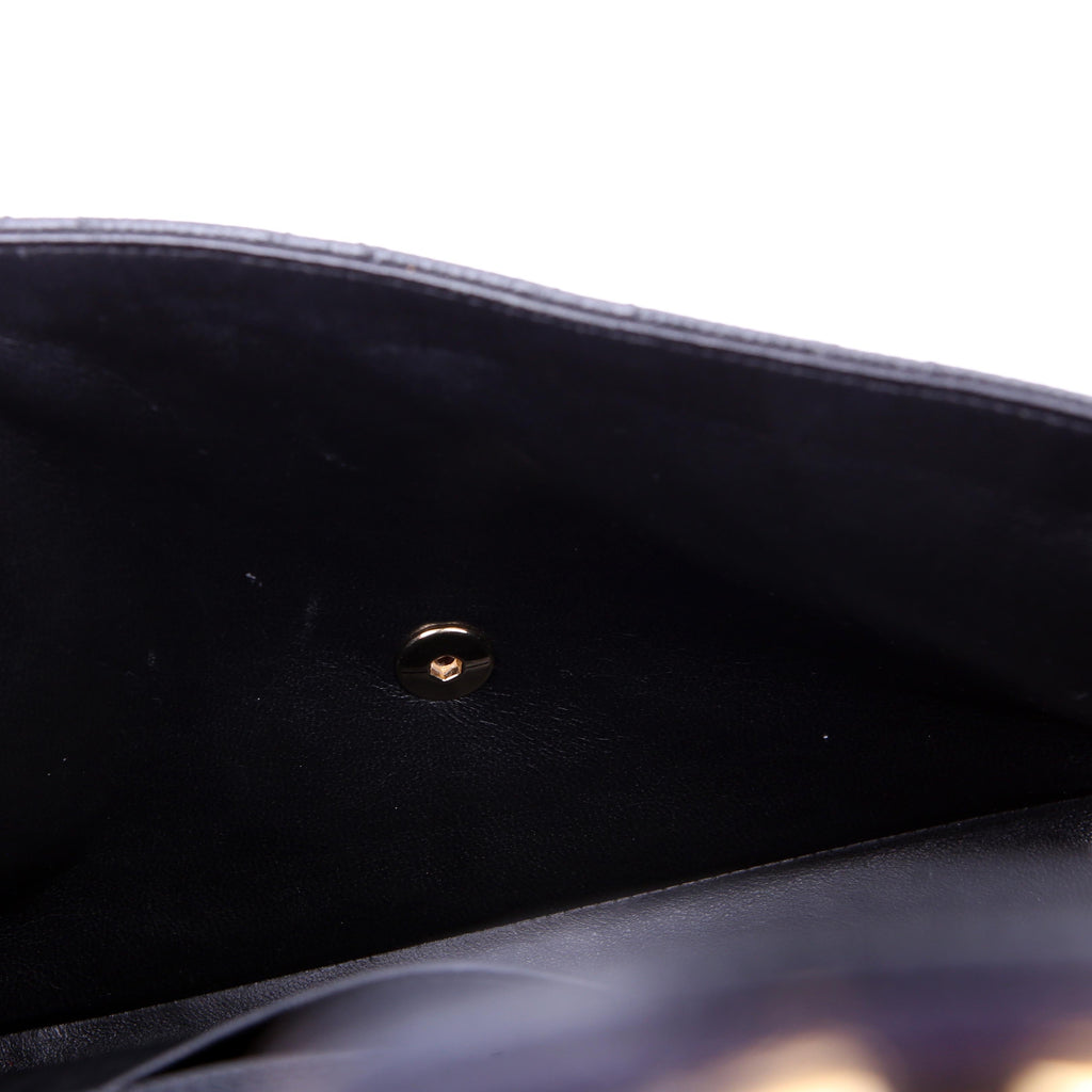 Chanel Classic Flap Jumbo Caviar 10M Black
