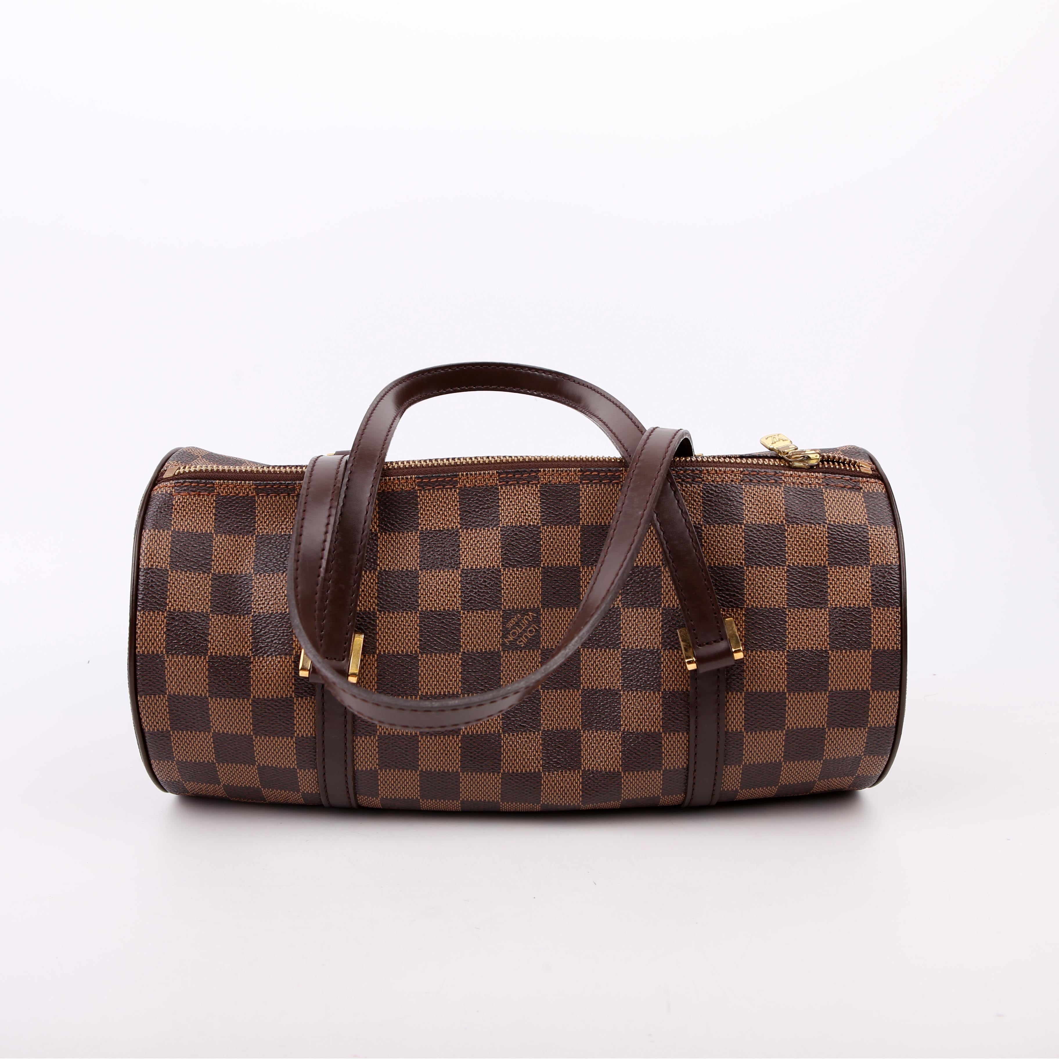 Louis Vuitton Papillon 30 10.5 with Pouch Damier Ebene