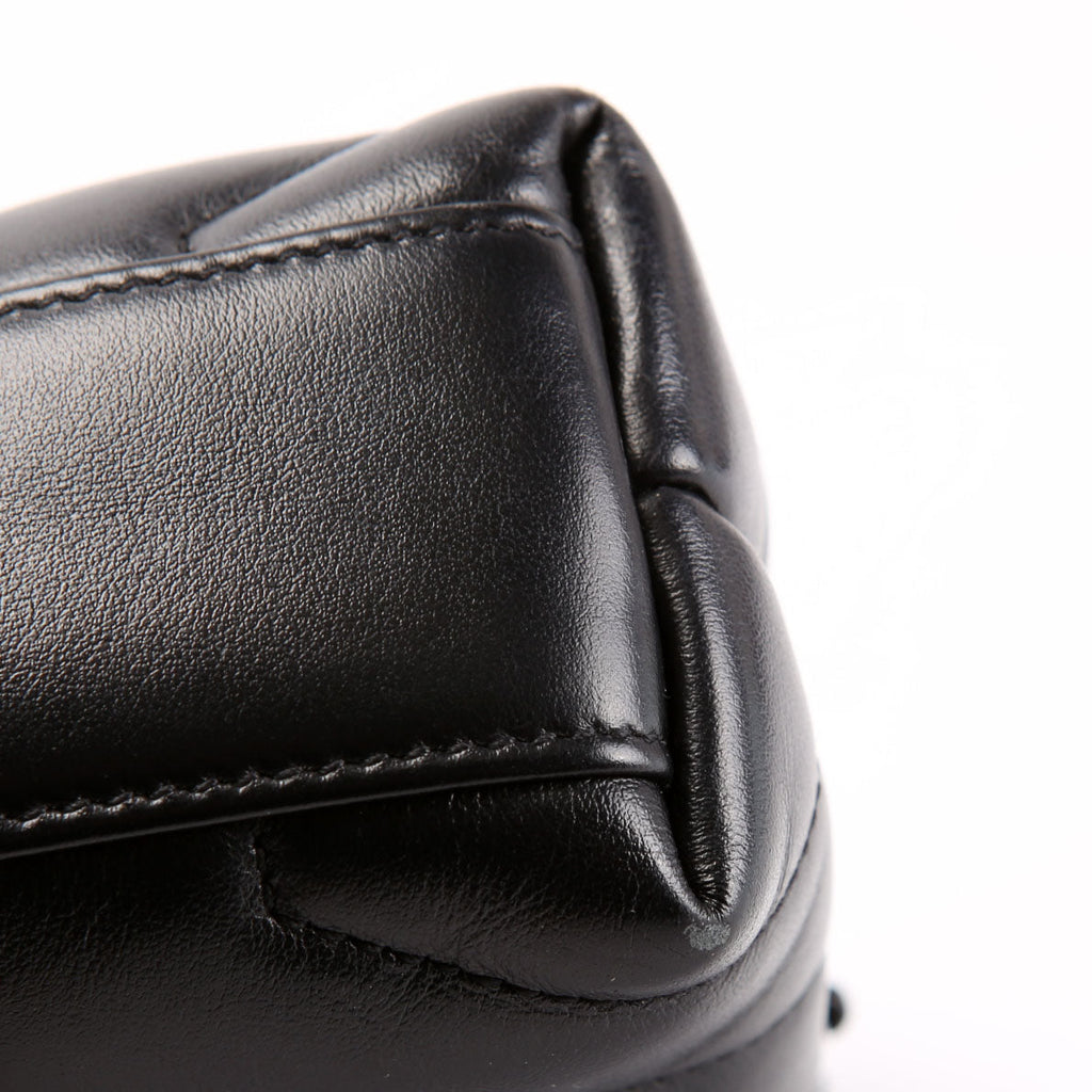 Saint Laurent LouLou Satchel Toy Xbody 678401 Black