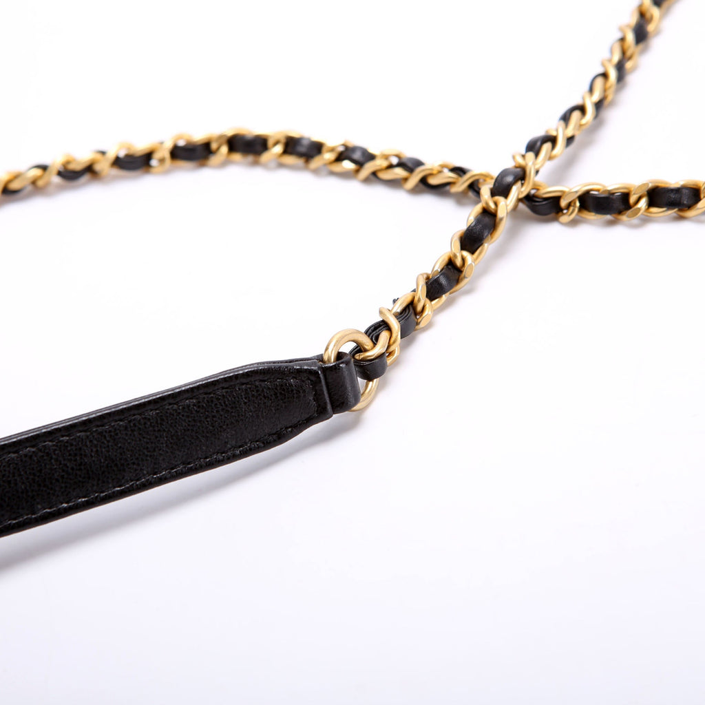 Chanel Chain Me Flap Small Lambskin (RFID) Black/Gold