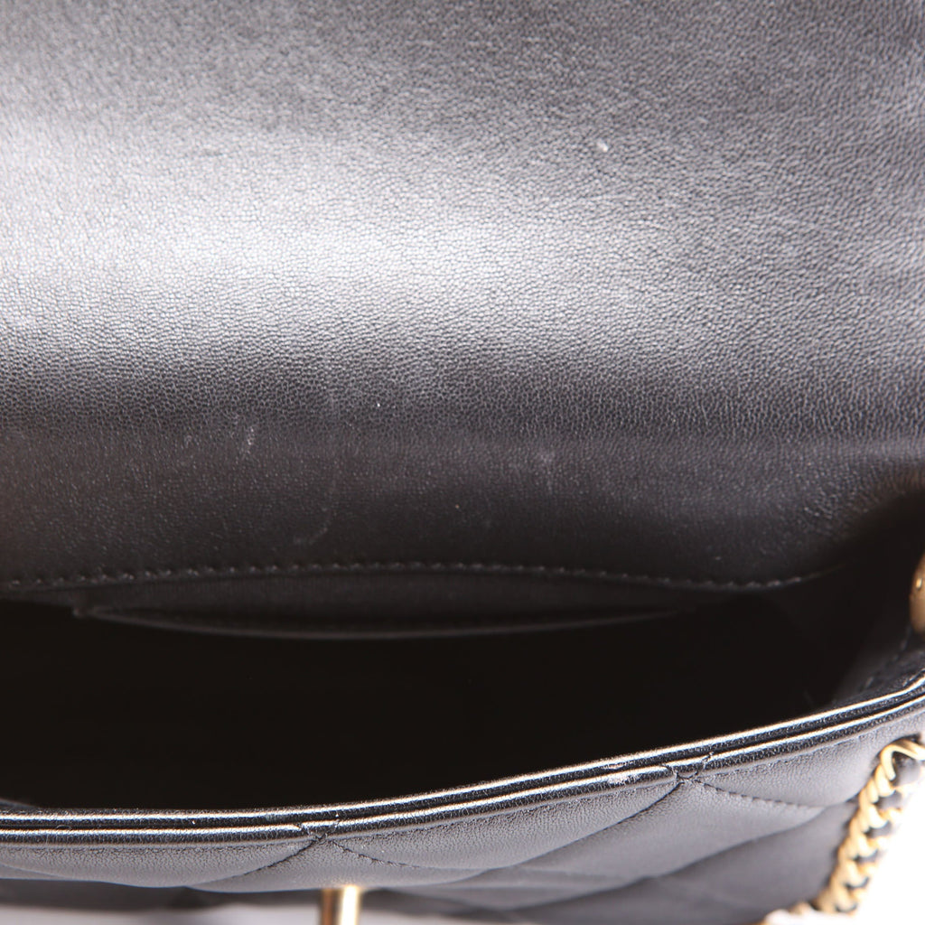 Chanel Chain Me Flap Small Lambskin (RFID) Black/Gold