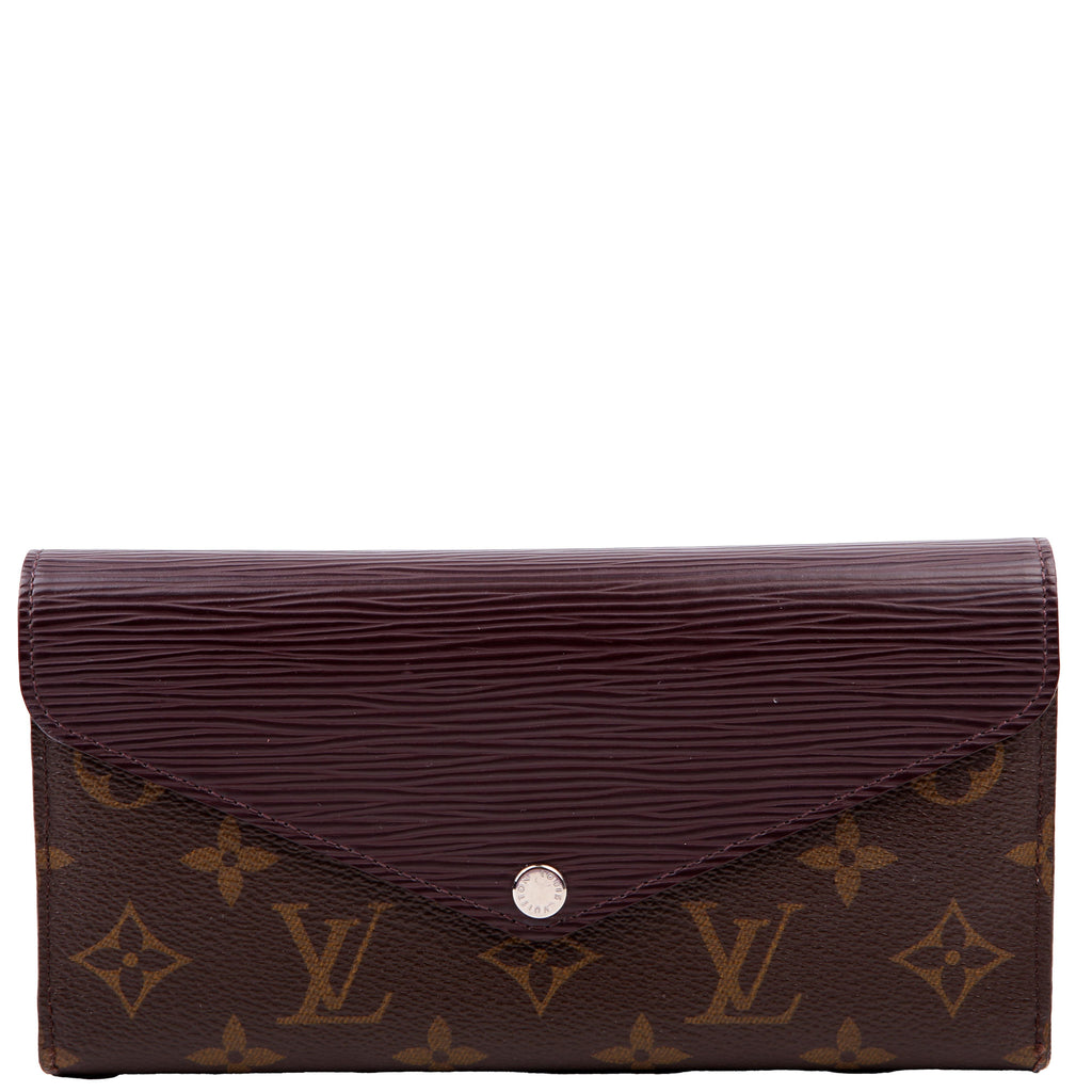 Louis Vuitton Marie Lou Long Wallet Monogram/Epi Purple