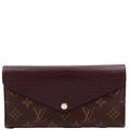 Louis Vuitton Marie Lou Long Wallet Monogram/Epi Purple