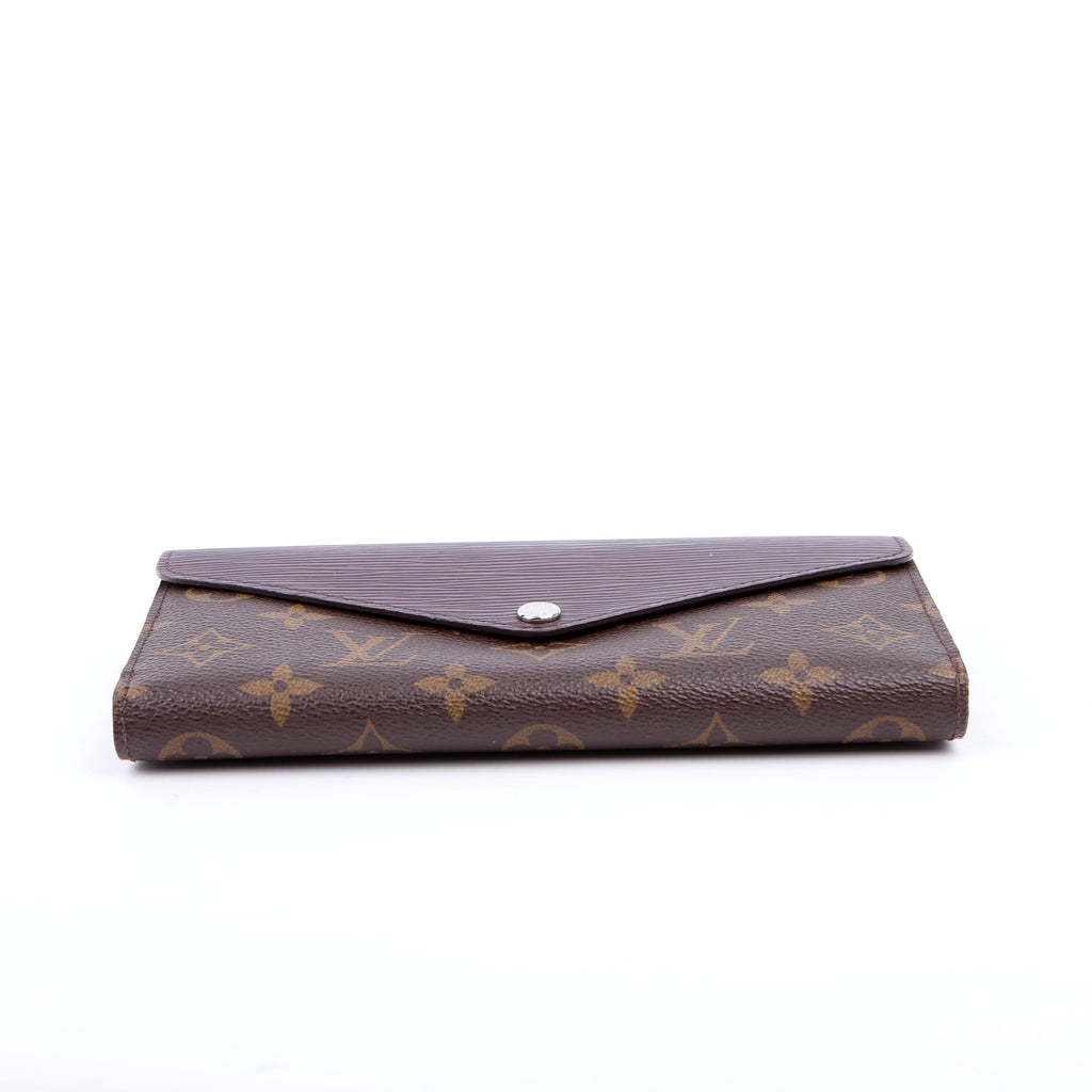 Louis Vuitton Marie Lou Long Wallet Monogram/Epi Purple