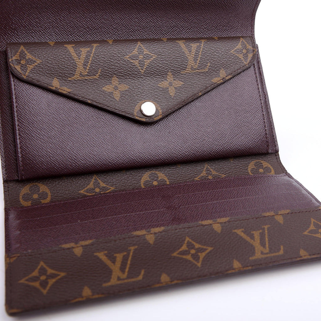 Louis Vuitton Marie Lou Long Wallet Monogram/Epi Purple
