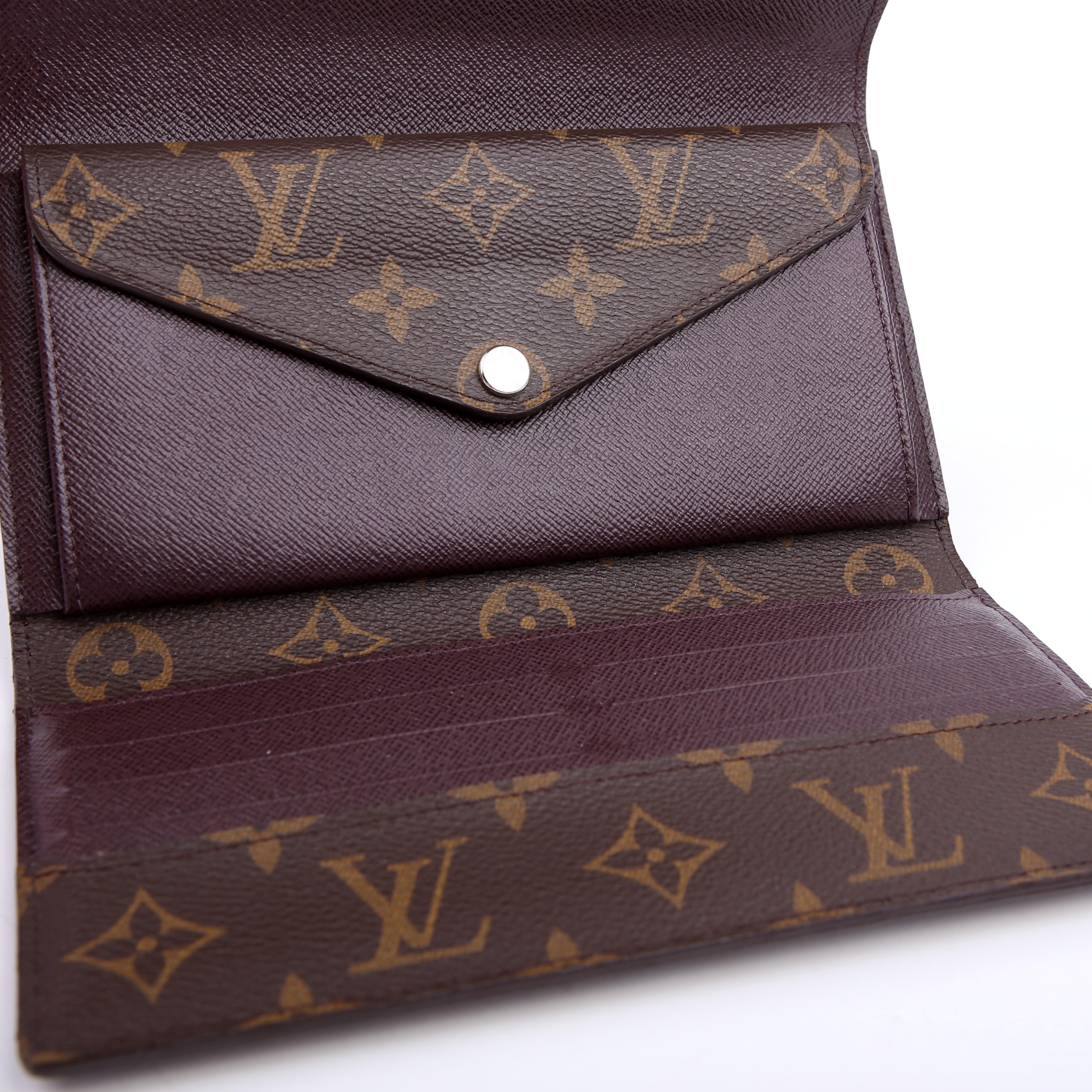 Louis Vuitton Marie Lou Long Wallet Monogram/Epi Purple