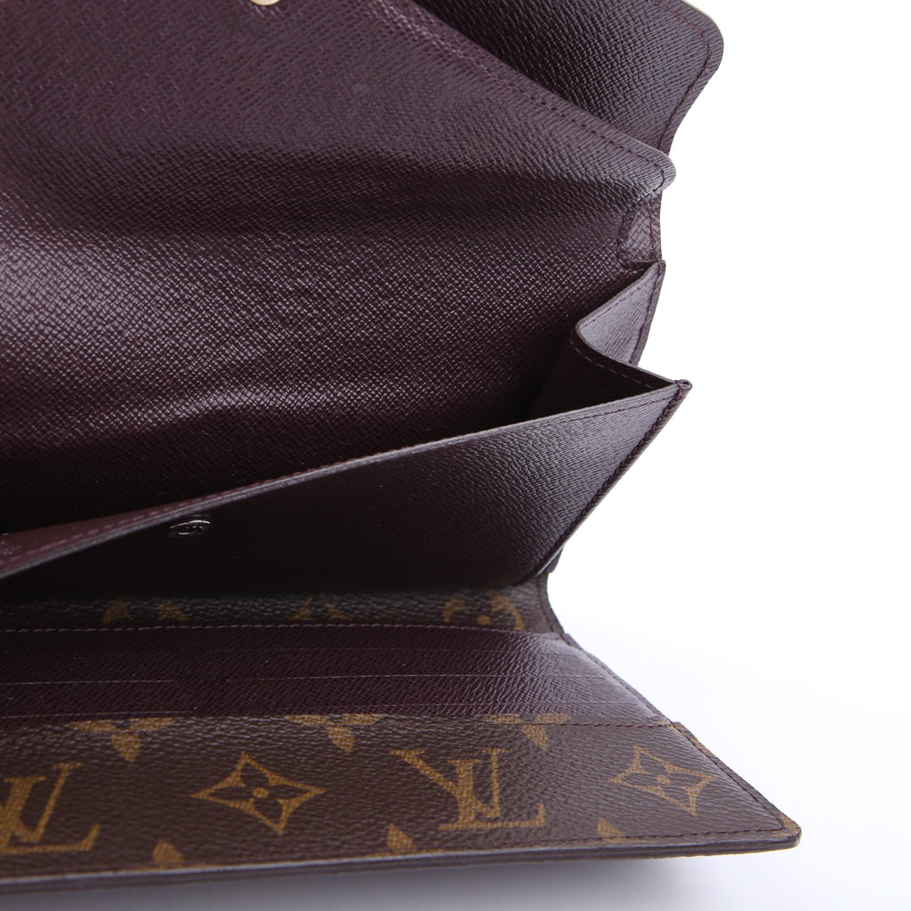 Louis Vuitton Marie Lou Long Wallet Monogram/Epi Purple