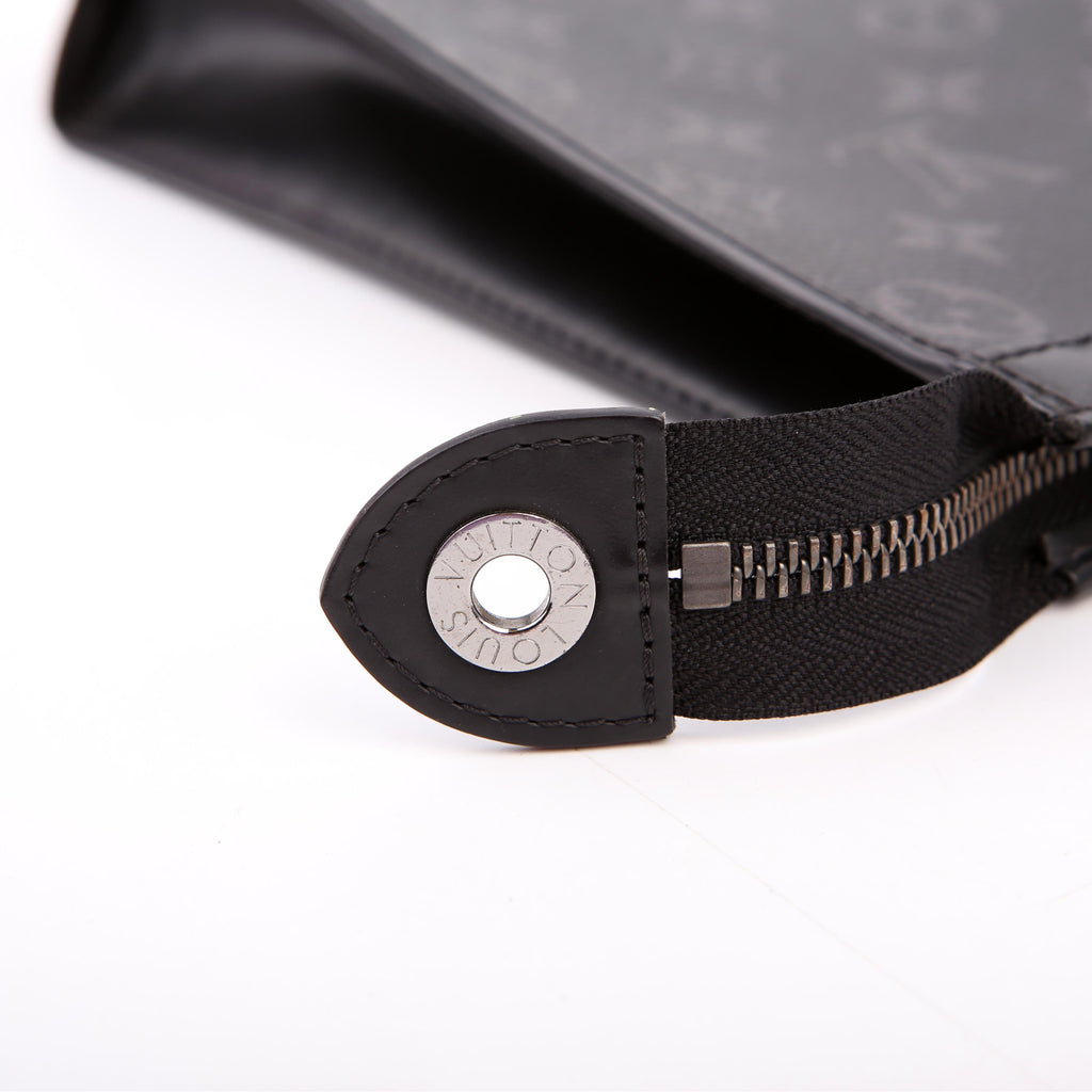 Louis Vuitton Pochette Voyage MM Monogram Eclipse