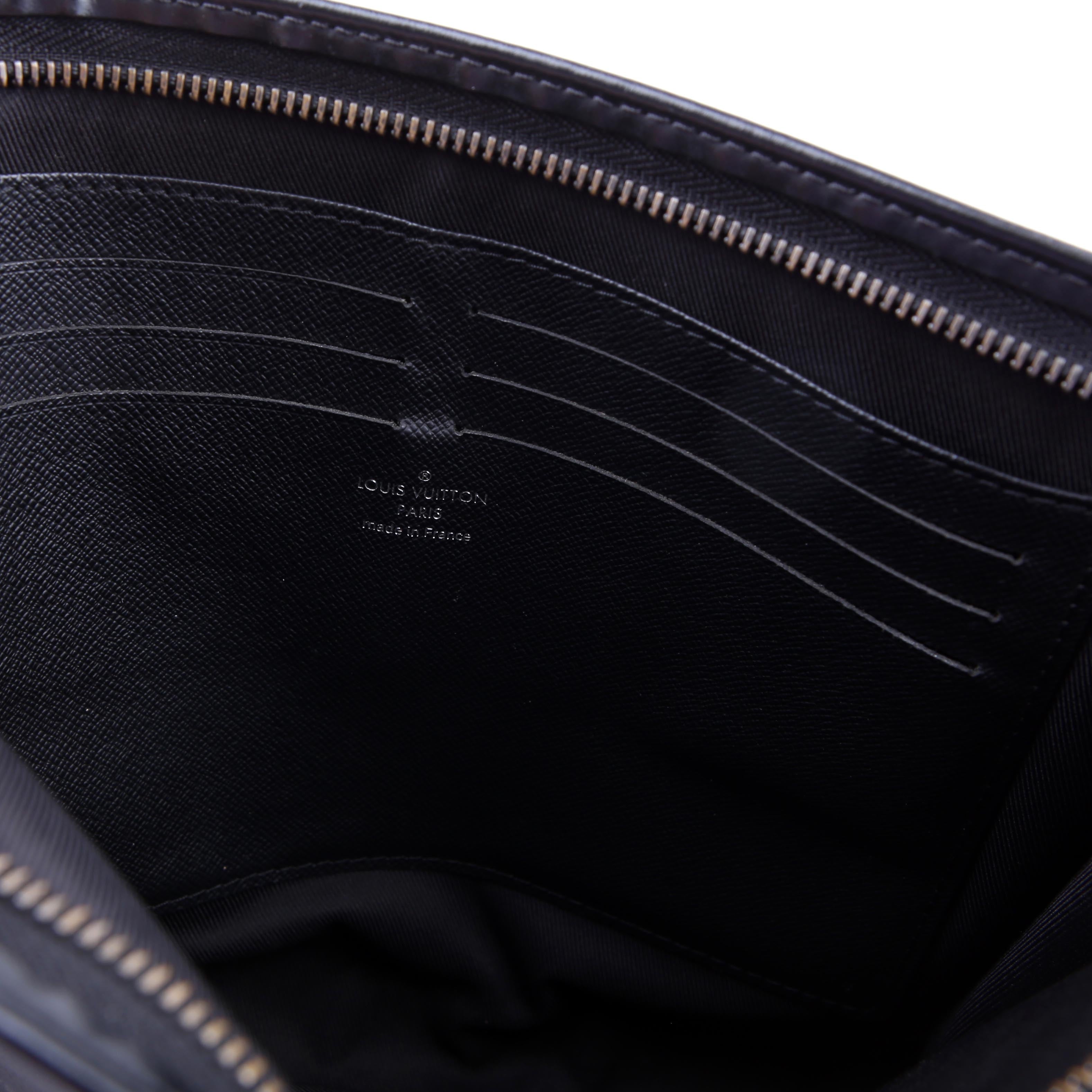 Louis Vuitton Pochette Voyage MM Monogram Eclipse
