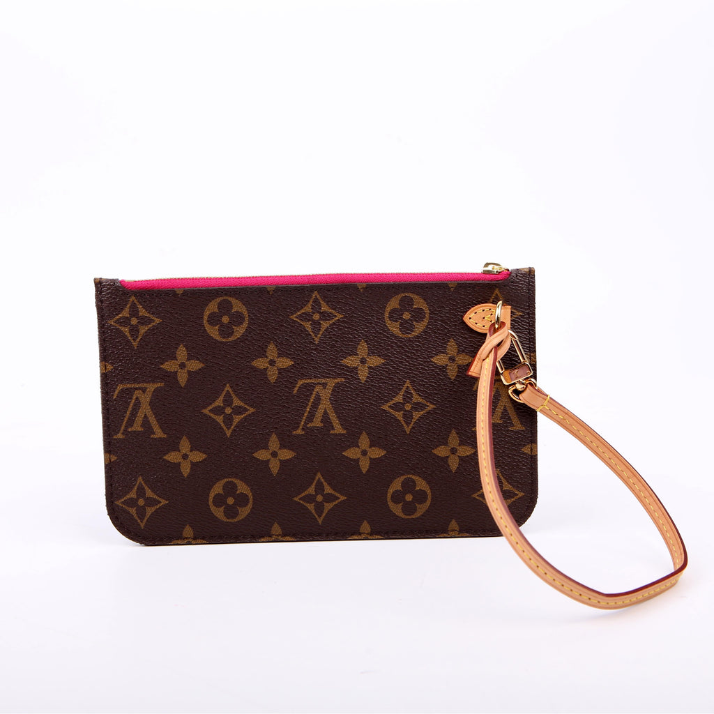Louis Vuitton Pochette Only Neverfull PM Monogram Pink