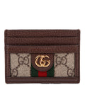Gucci 523159 Ophidia GG Card Case Brown