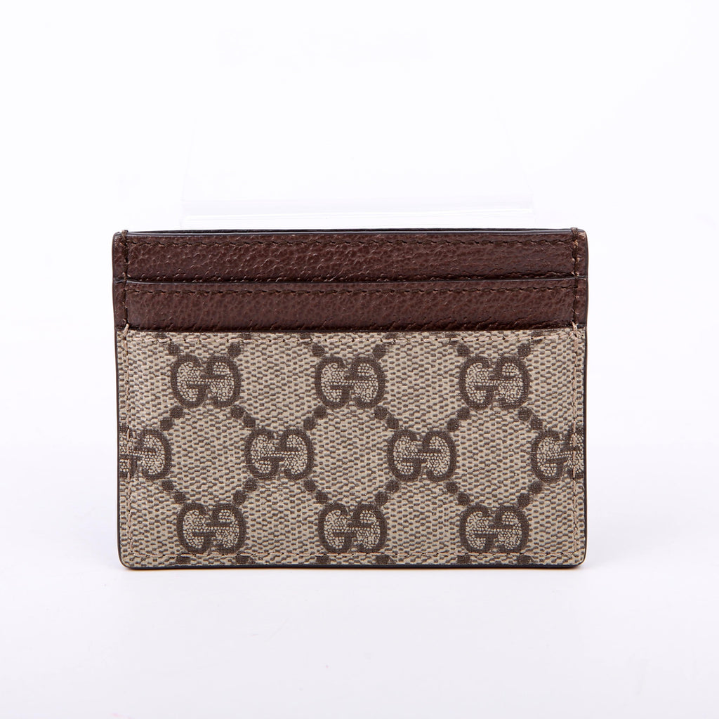 Gucci 523159 Ophidia GG Card Case Brown