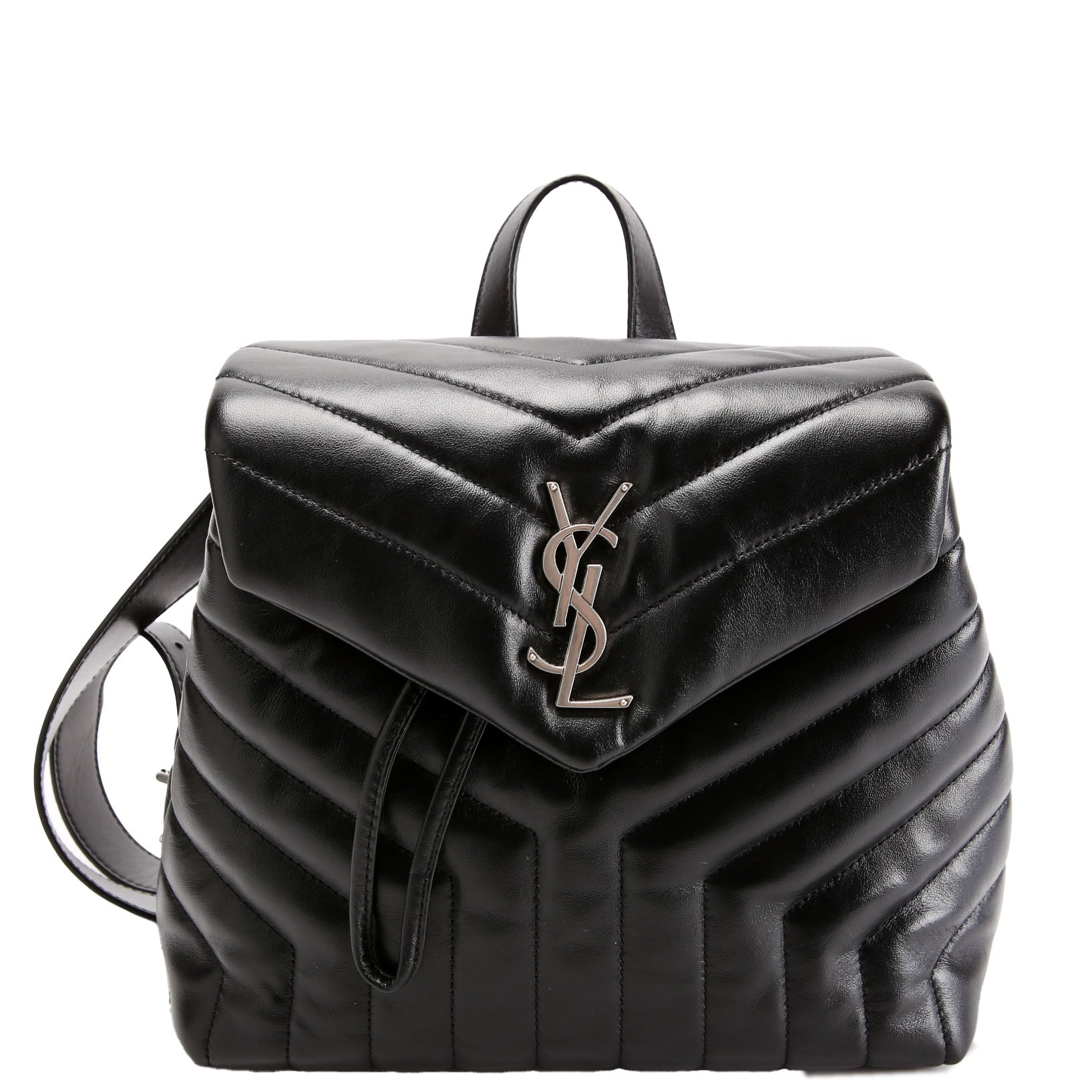 Saint Laurent Loulou Backpack 487220 Black