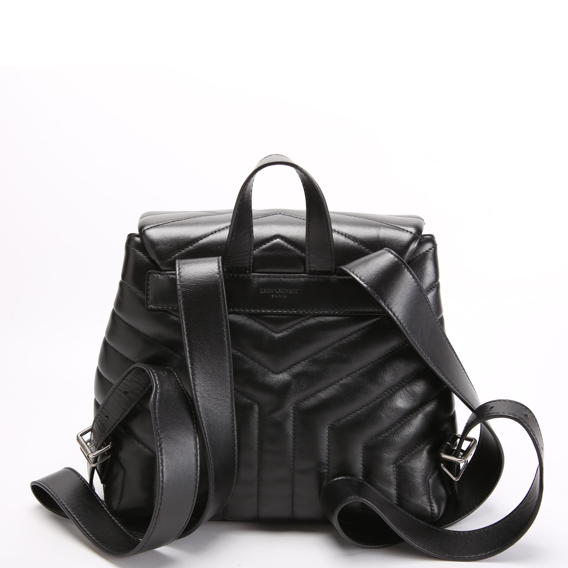 Saint Laurent Loulou Backpack 487220 Black