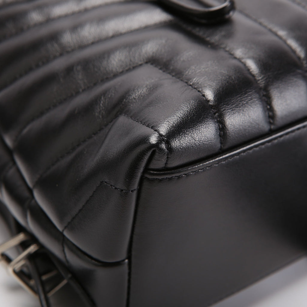 Saint Laurent Loulou Backpack 487220 Black