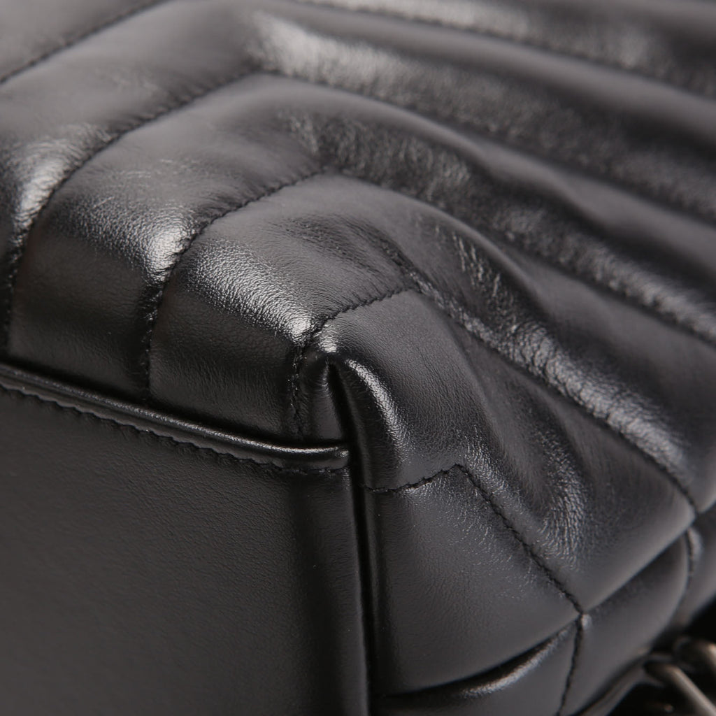 Saint Laurent Loulou Backpack 487220 Black