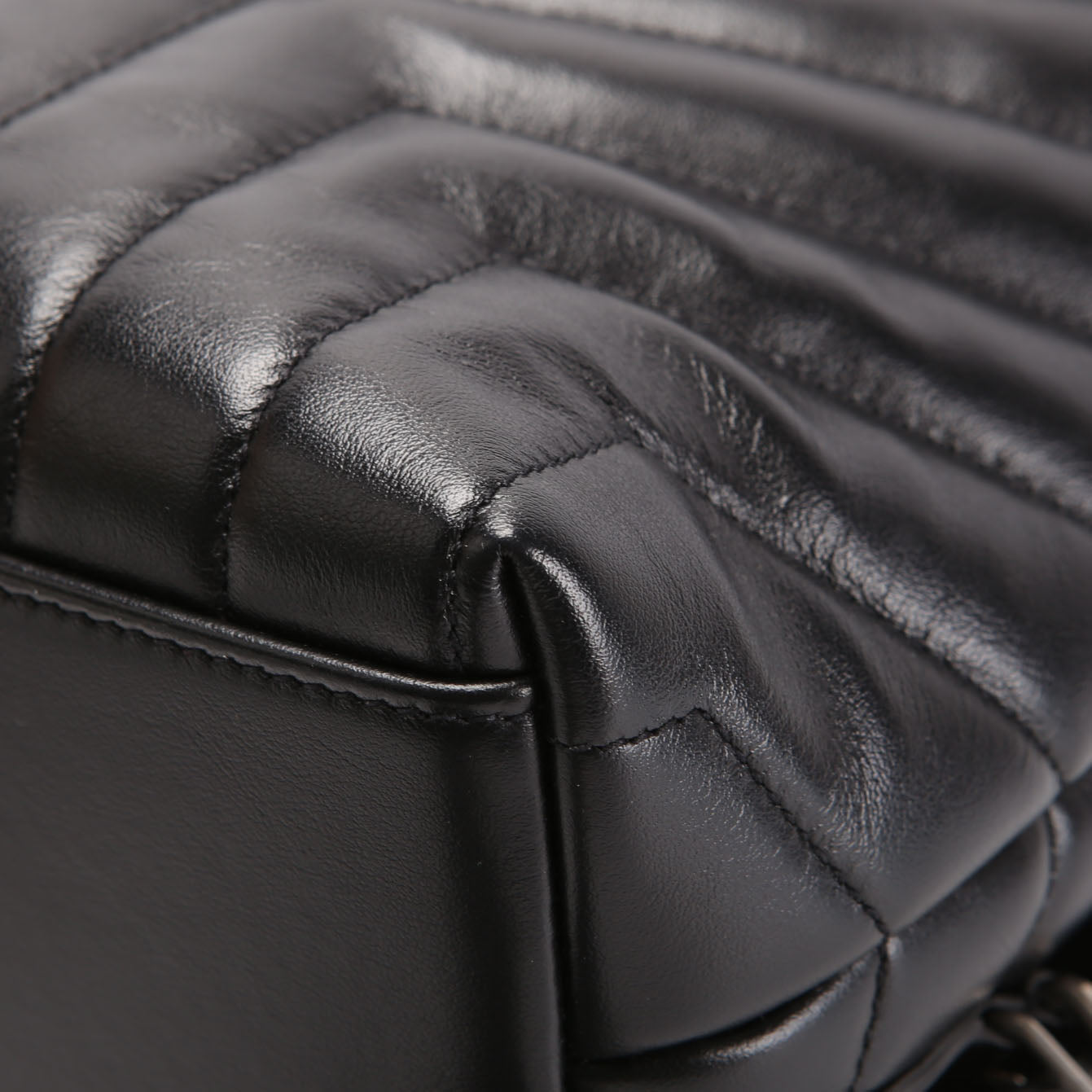 Saint Laurent Loulou Backpack 487220 Black