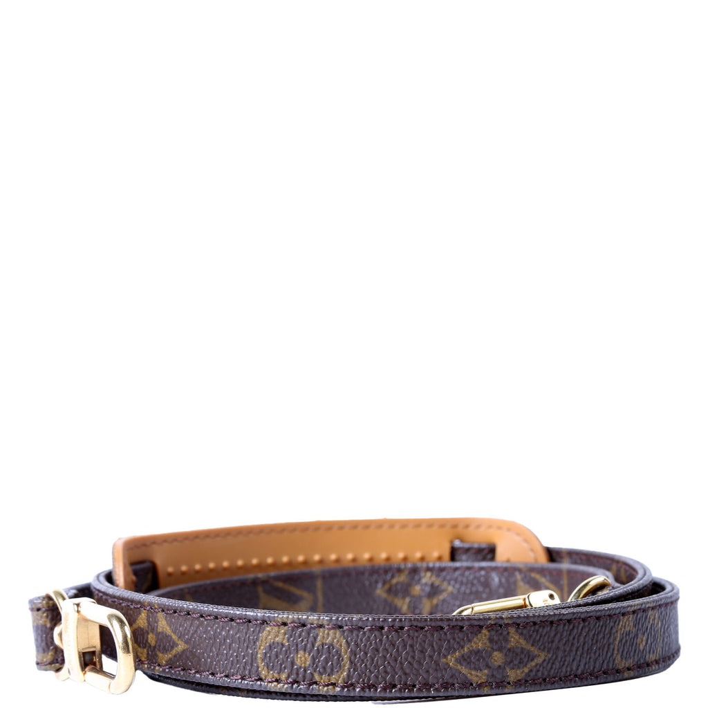 Louis Vuitton 16MM Monogram Canvas 47 Inch Strap