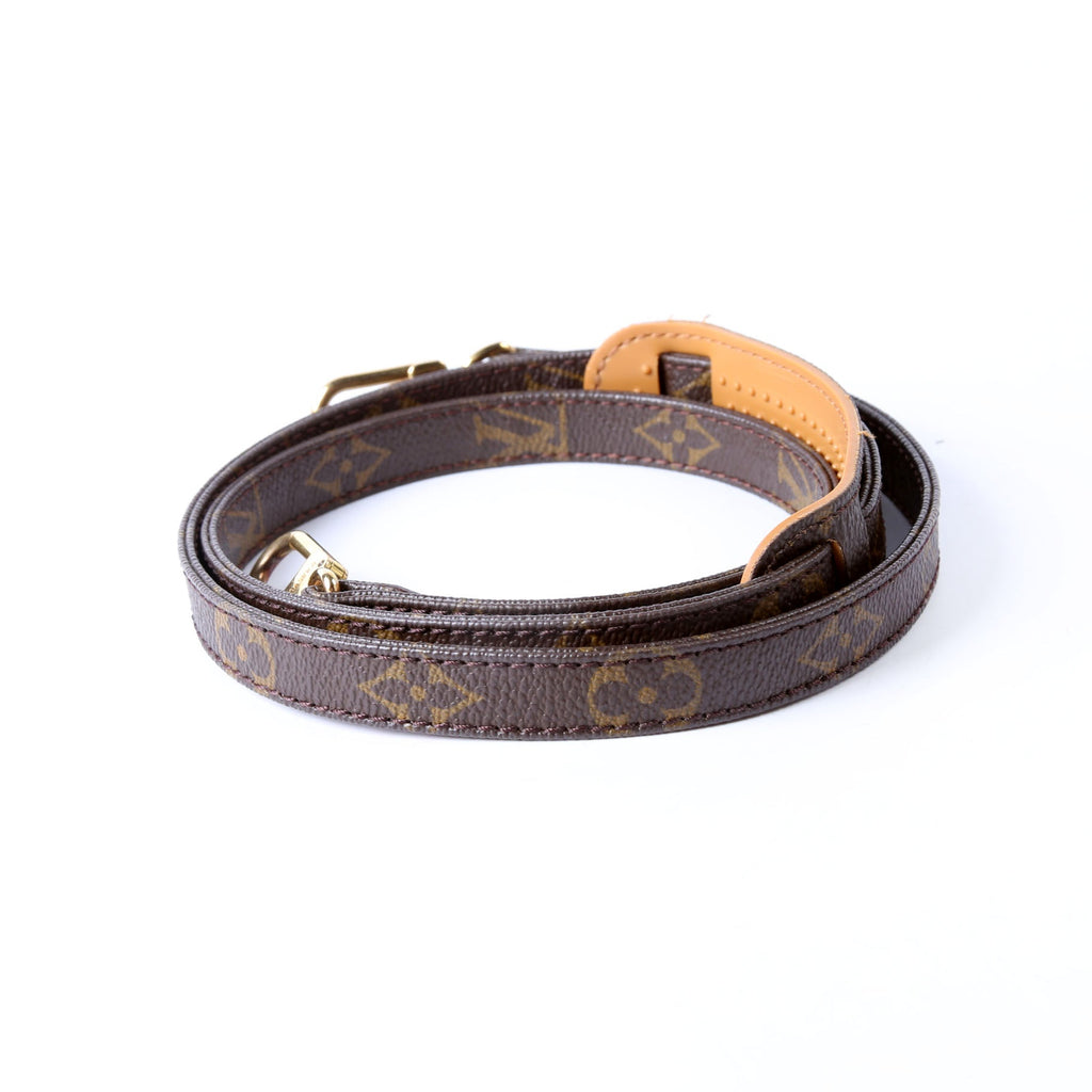 Louis Vuitton 16MM Monogram Canvas 47 Inch Strap