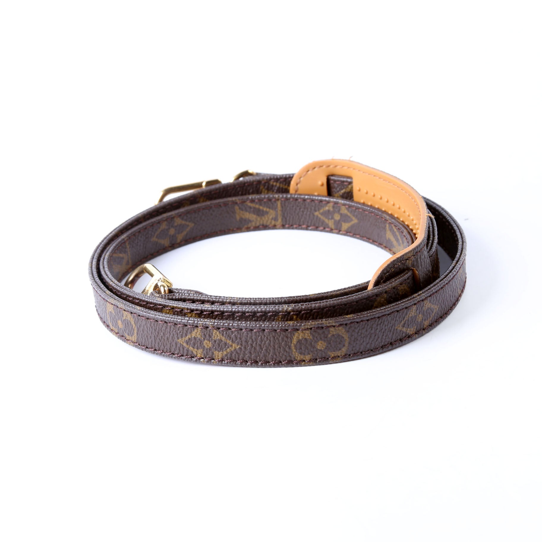 Louis Vuitton 16MM Monogram Canvas 47 Inch Strap