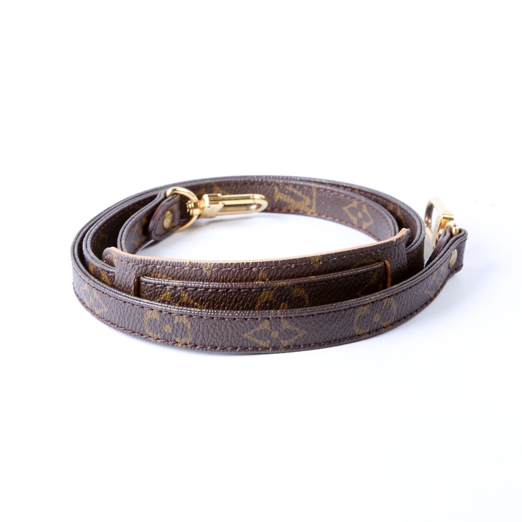 Louis Vuitton 16MM Monogram Canvas 47 Inch Strap