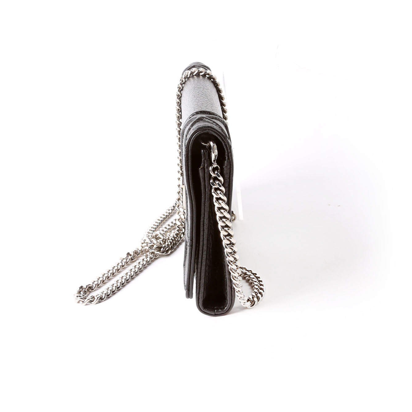Christian Dior Diorama Wallet On A Chain Grain Calfskin