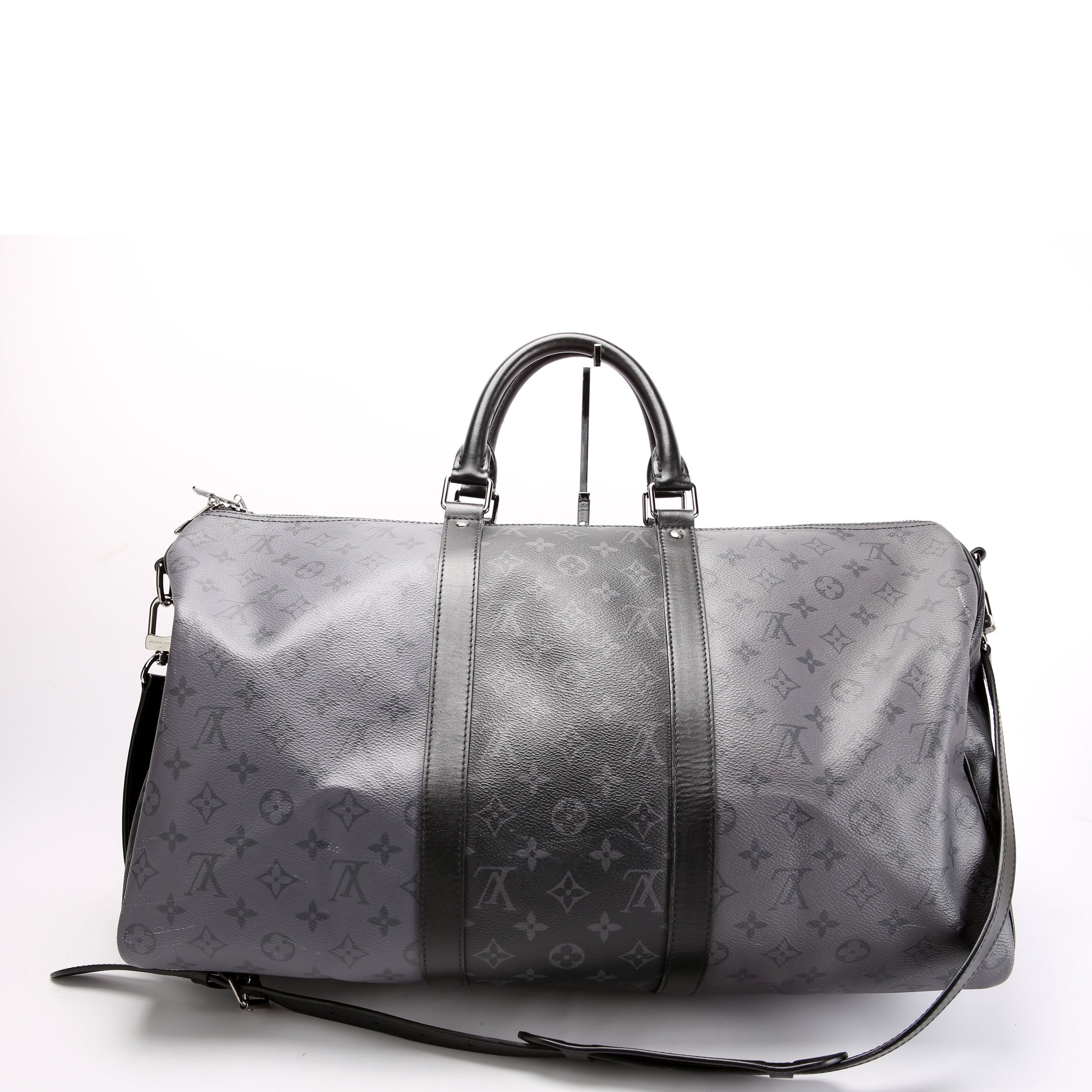 Louis Vuitton Keepall 50 With Strap Monogram Eclipse