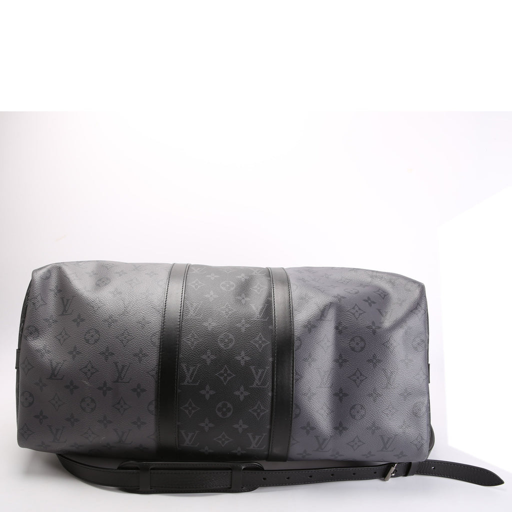 Louis Vuitton Keepall 50 With Strap Monogram Eclipse