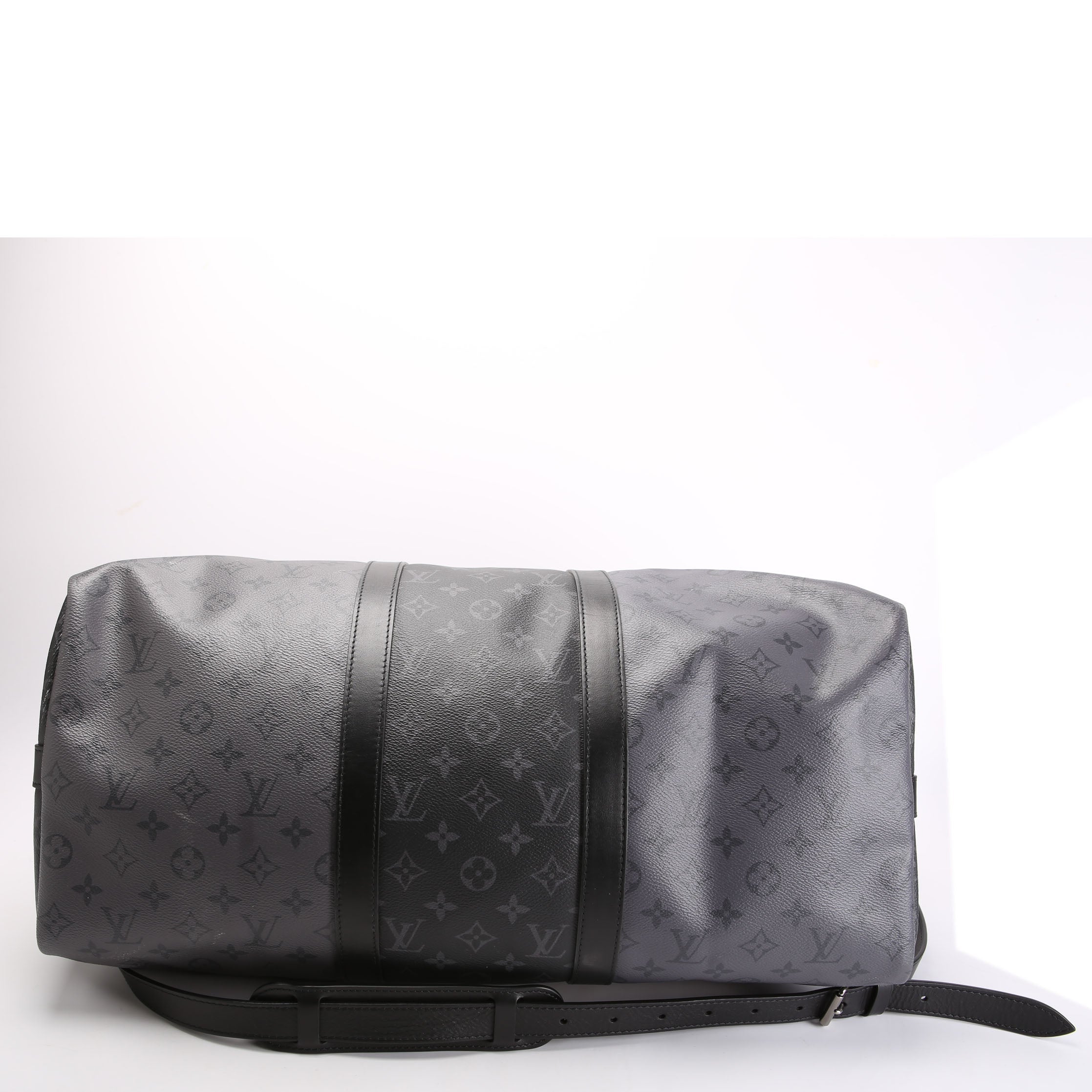 Louis Vuitton Keepall 50 With Strap Monogram Eclipse