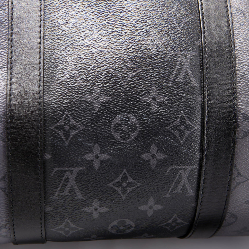 Louis Vuitton Keepall 50 With Strap Monogram Eclipse