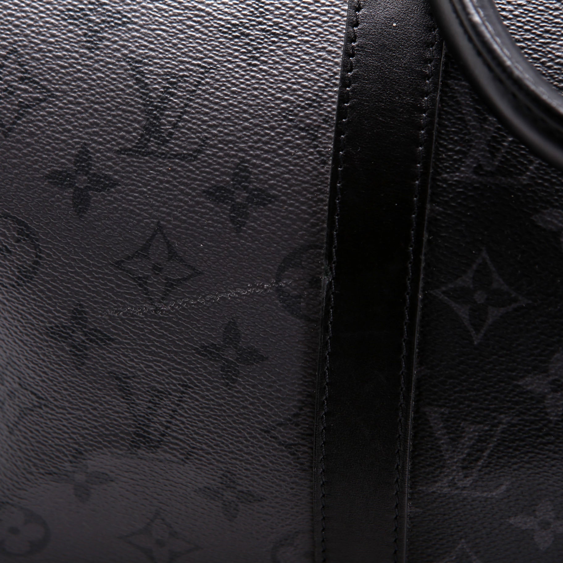 Louis Vuitton Keepall 50 With Strap Monogram Eclipse