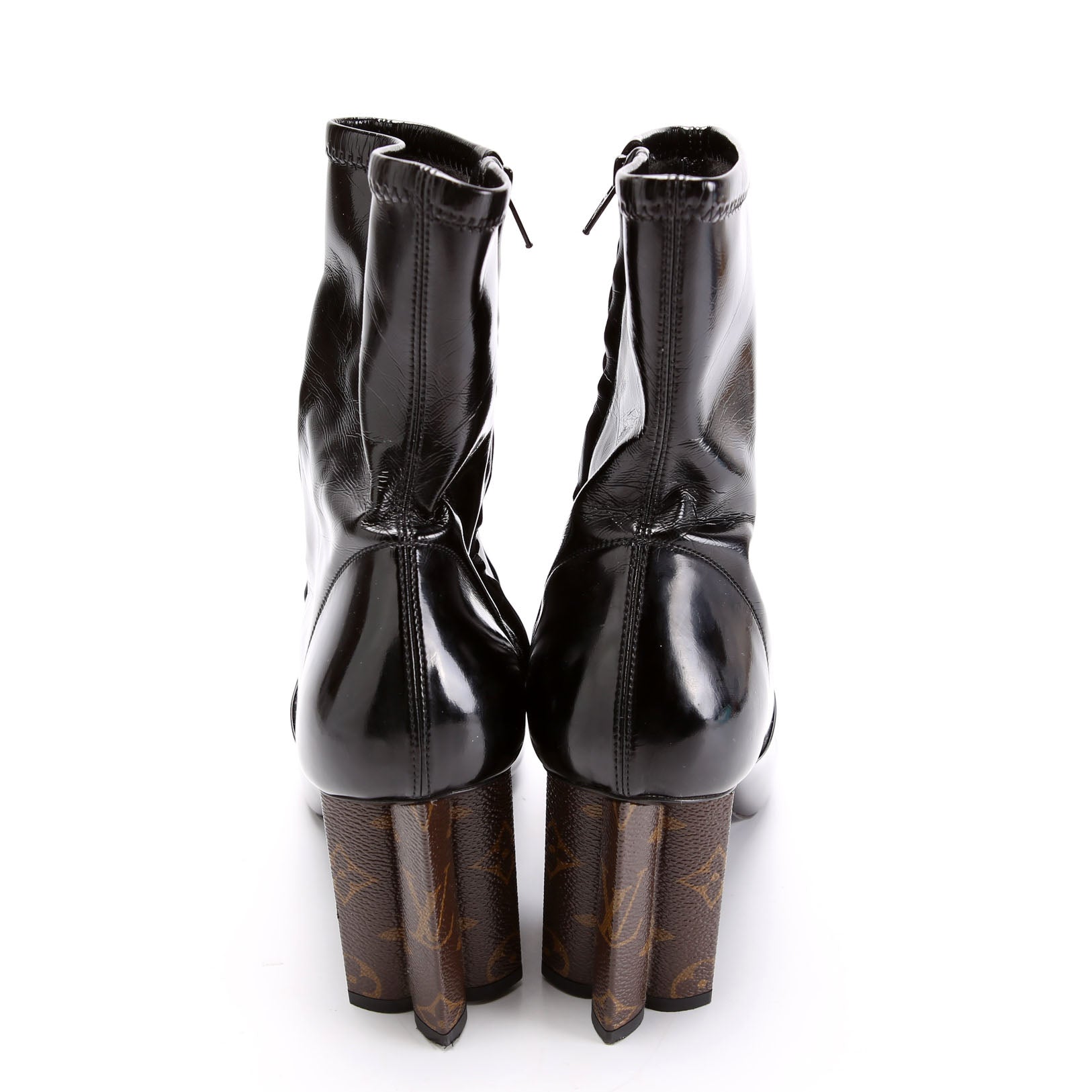 Louis Vuitton Silhouette Ankle Boot Size 40 Black