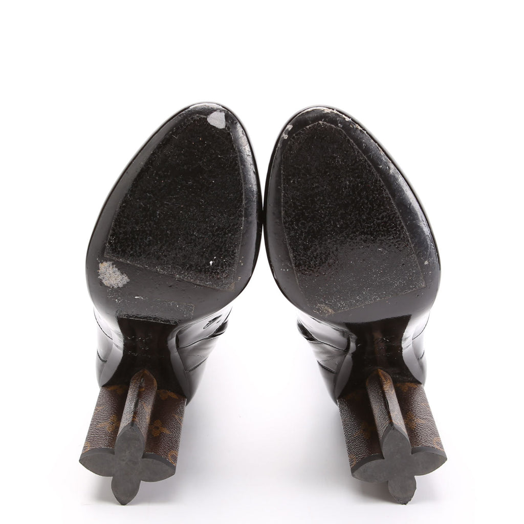 Louis Vuitton Silhouette Ankle Boot Size 40 Black