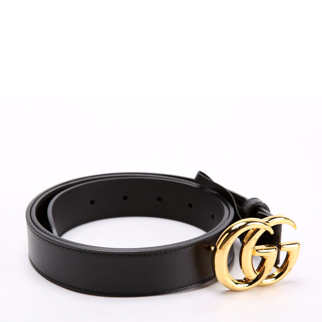 Gucci 414516 GG Marmont Size 95/38 Black