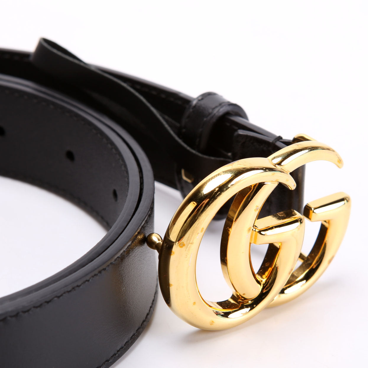 Gucci 414516 GG Marmont Size 95/38 Black