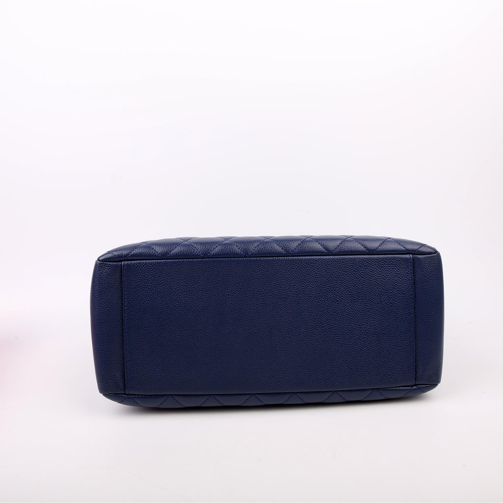Chanel Grand Shopping Tote Caviar Blue