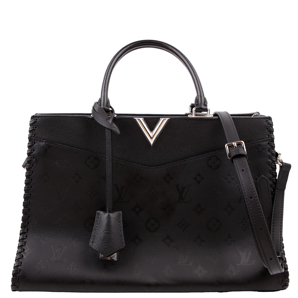 Louis Vuitton Very Zipped Tote Black