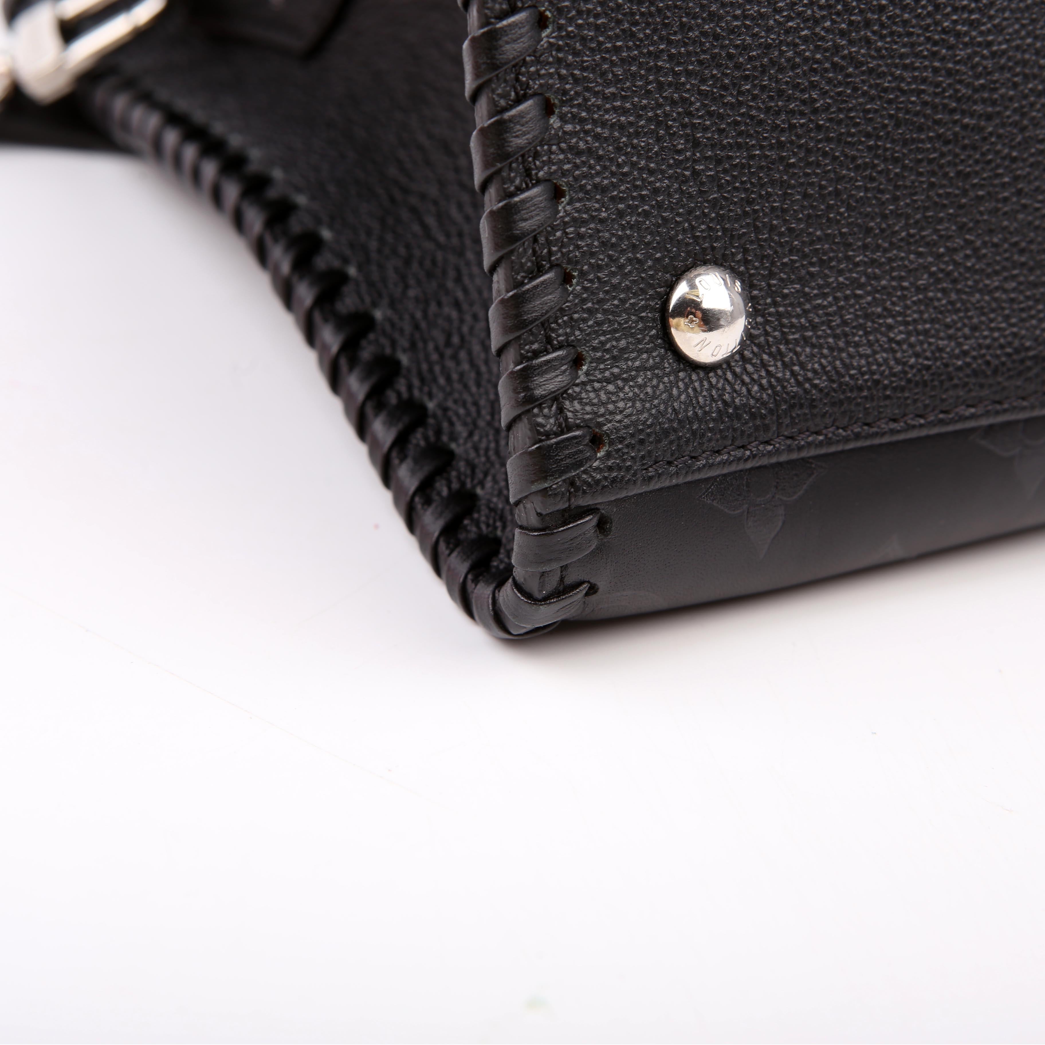 Louis Vuitton Very Zipped Tote Black