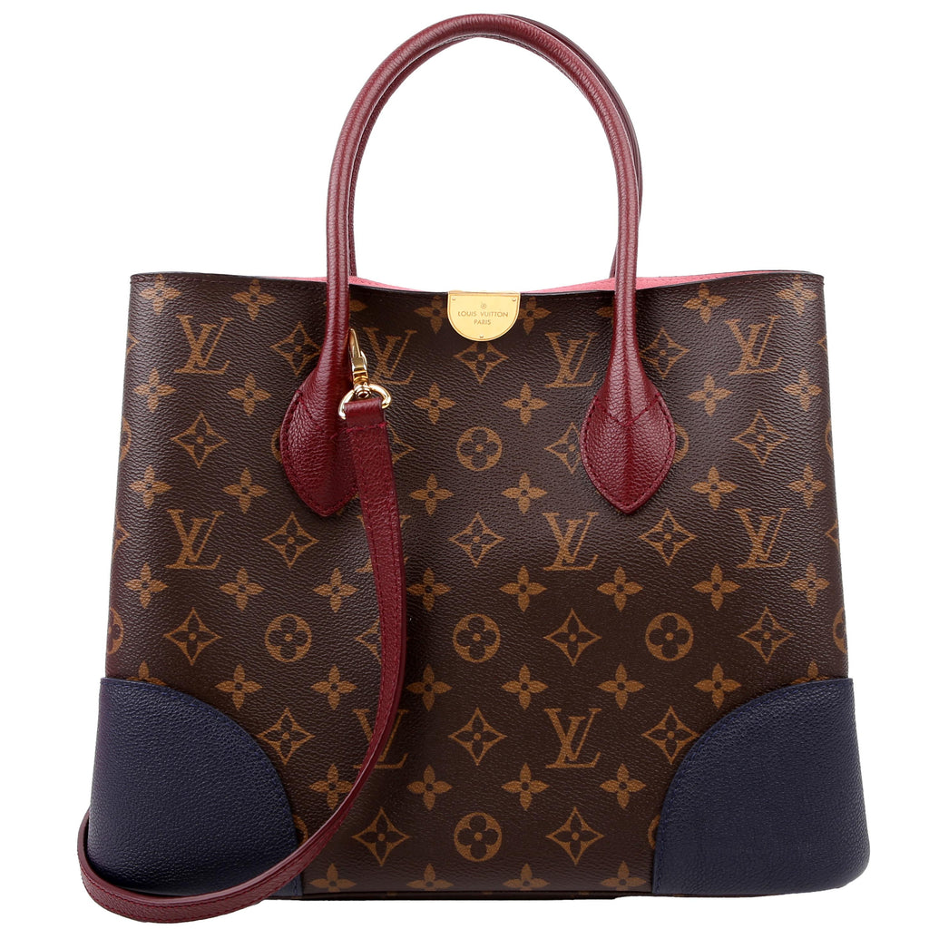 Louis Vuitton Flandrin Monogram/Leather Berry/Navy