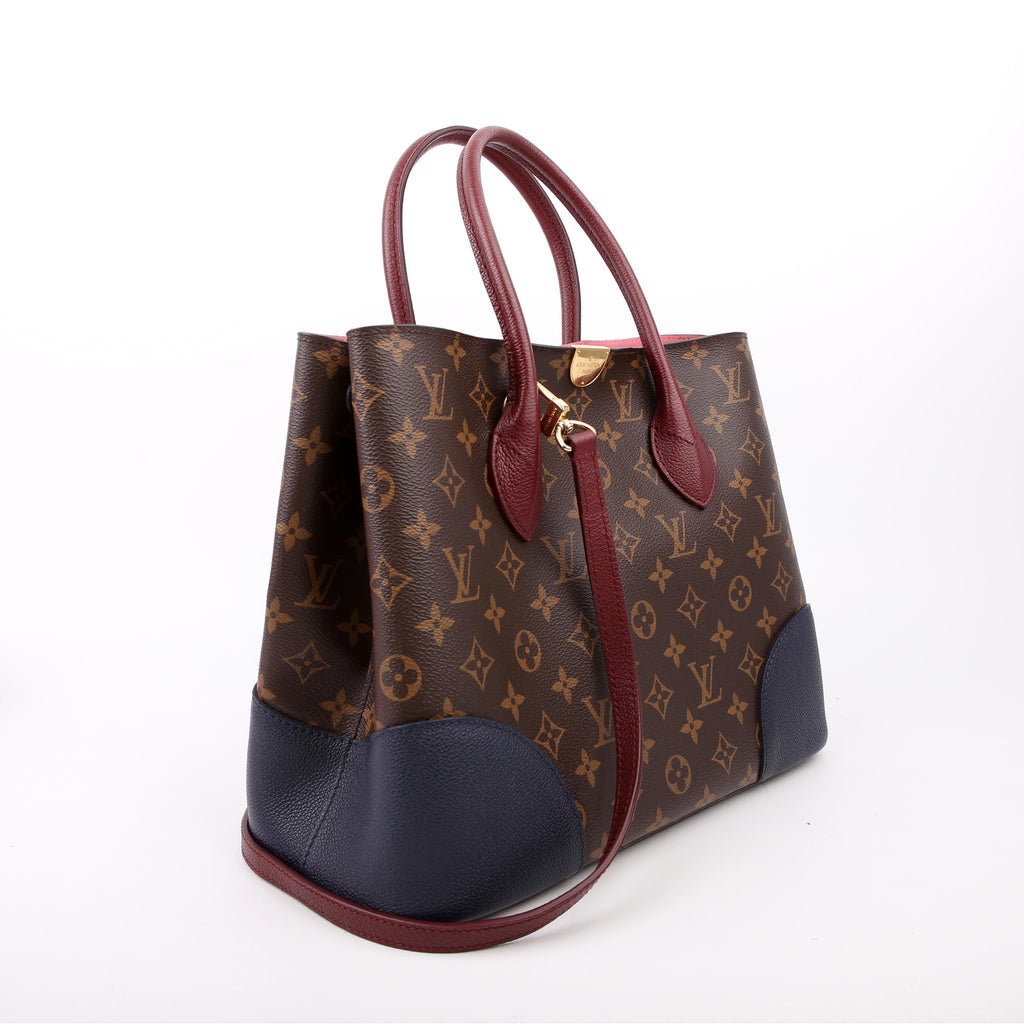 Louis Vuitton Flandrin Monogram/Leather Berry/Navy