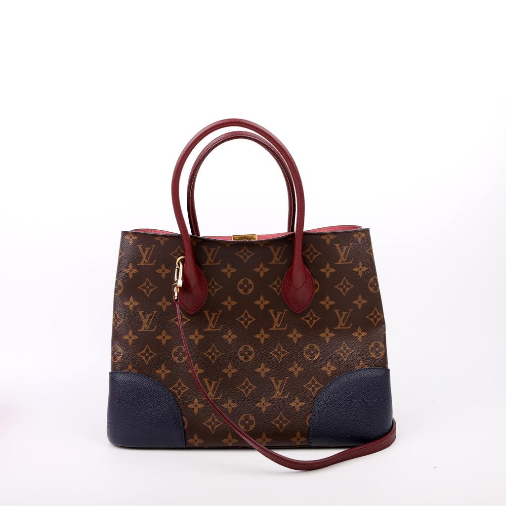 Louis Vuitton Flandrin Monogram/Leather Berry/Navy