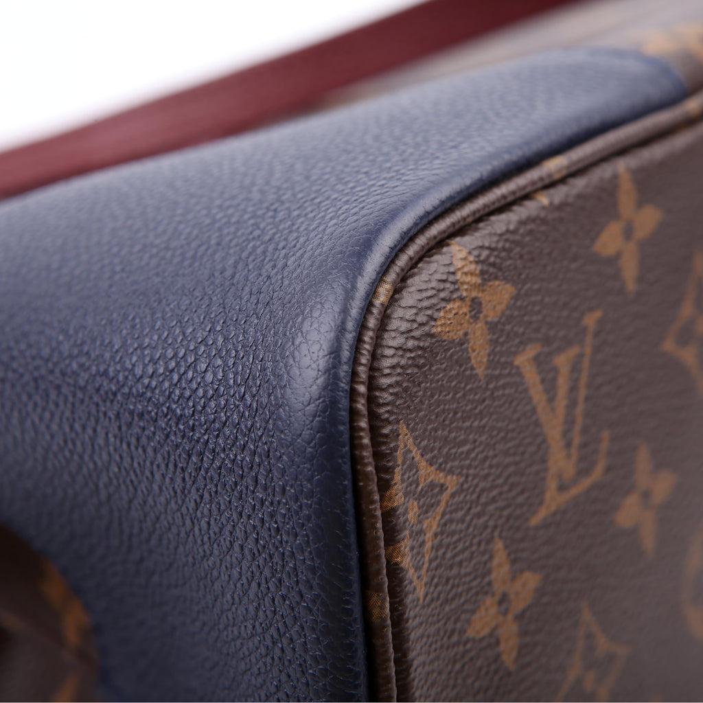 Louis Vuitton Flandrin Monogram/Leather Berry/Navy