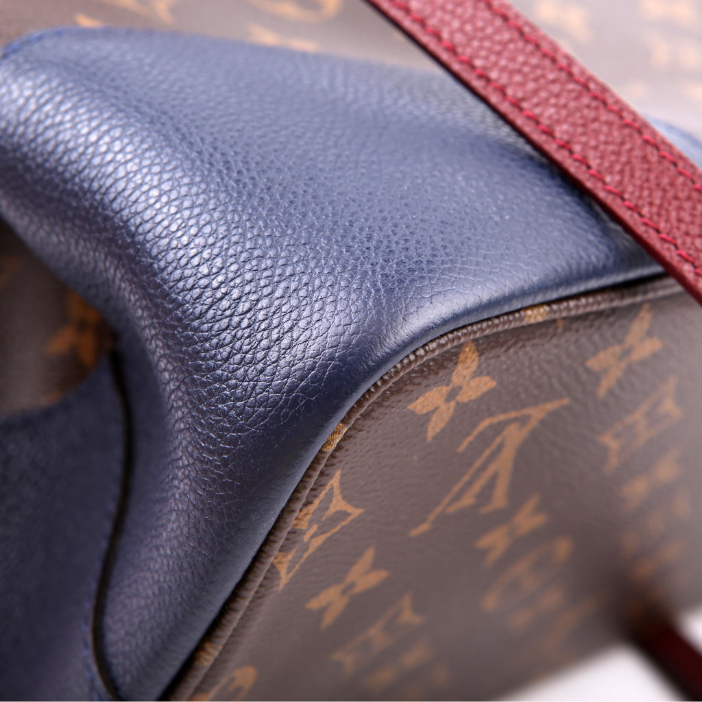 Louis Vuitton Flandrin Monogram/Leather Berry/Navy
