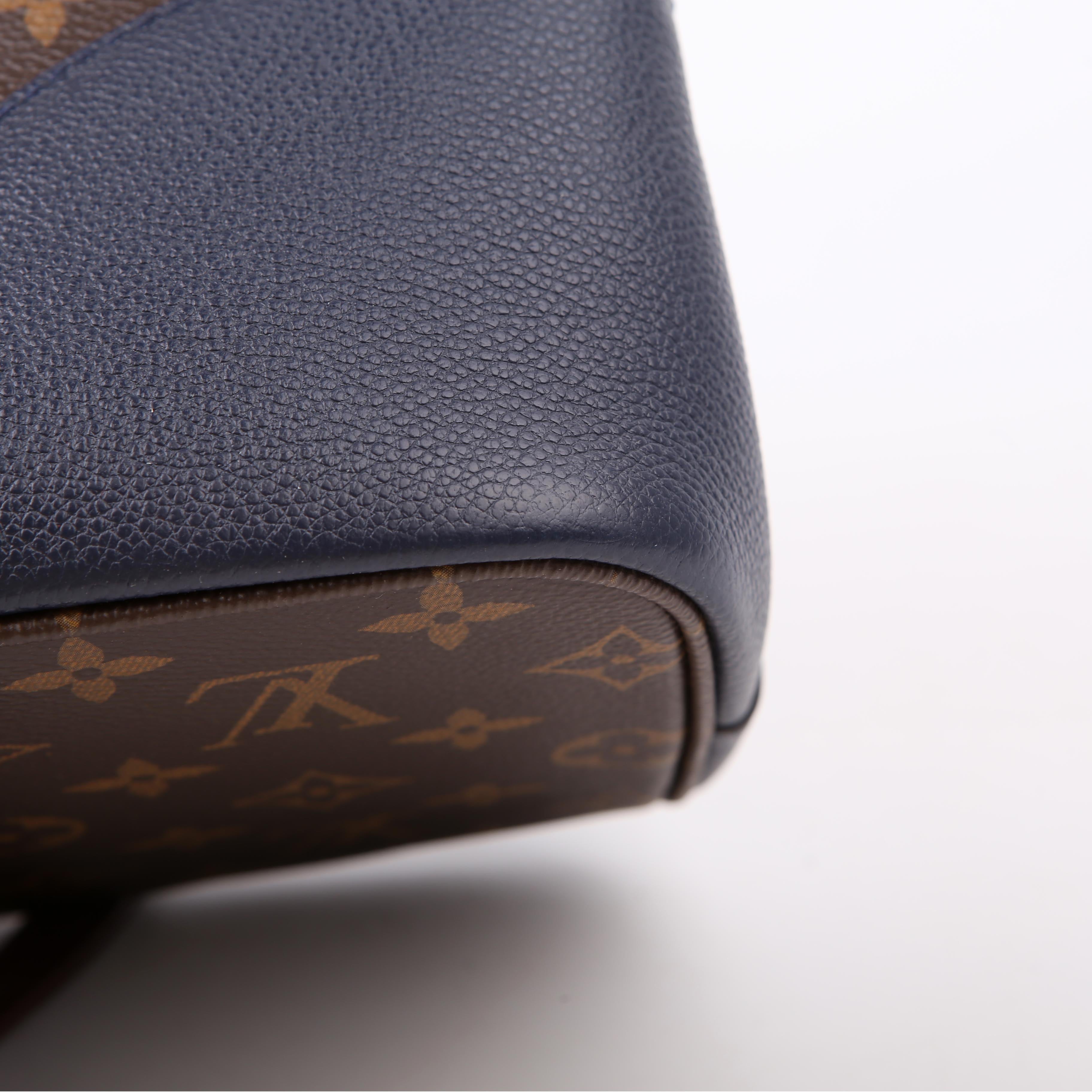 Louis Vuitton Flandrin Monogram/Leather Berry/Navy
