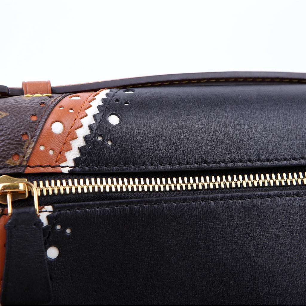 Louis Vuitton Pochette Metis Monogram Brogue Black/Brown
